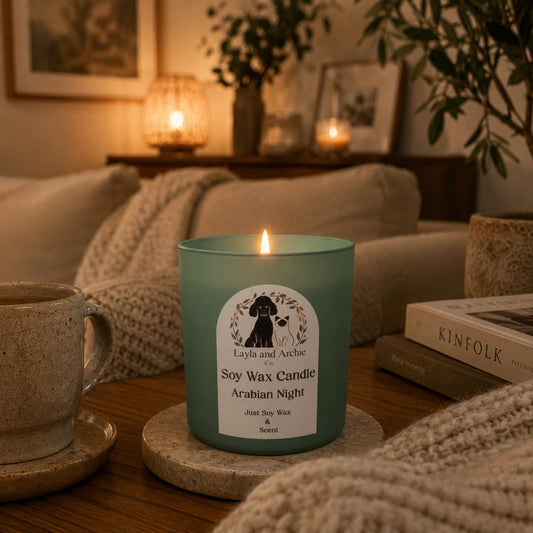 Arabian Night Soy Wax Candle - 440ml